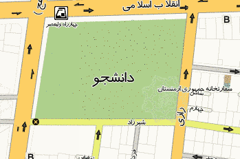 فایل اتوکد منطقه ۱۱ تهران (پارک دانشجو)