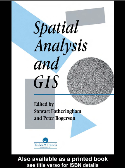 کتاب تجزیه و تحلیل مکانی و GIS