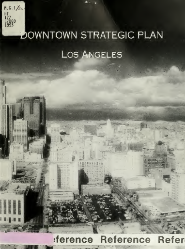 کتاب برنامه استراتژیک مرکز شهر، لس آنجلس