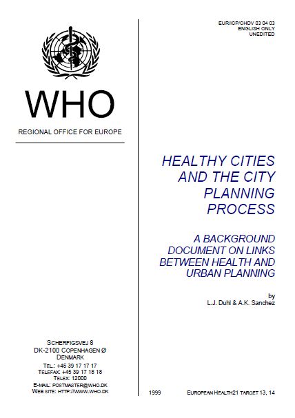 کتاب فرآیند برنامه ریزی شهری و شهرهای سالم